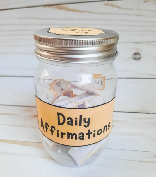 DIY Affirmations Jar: A Magical Tool for Positive Self-Talk